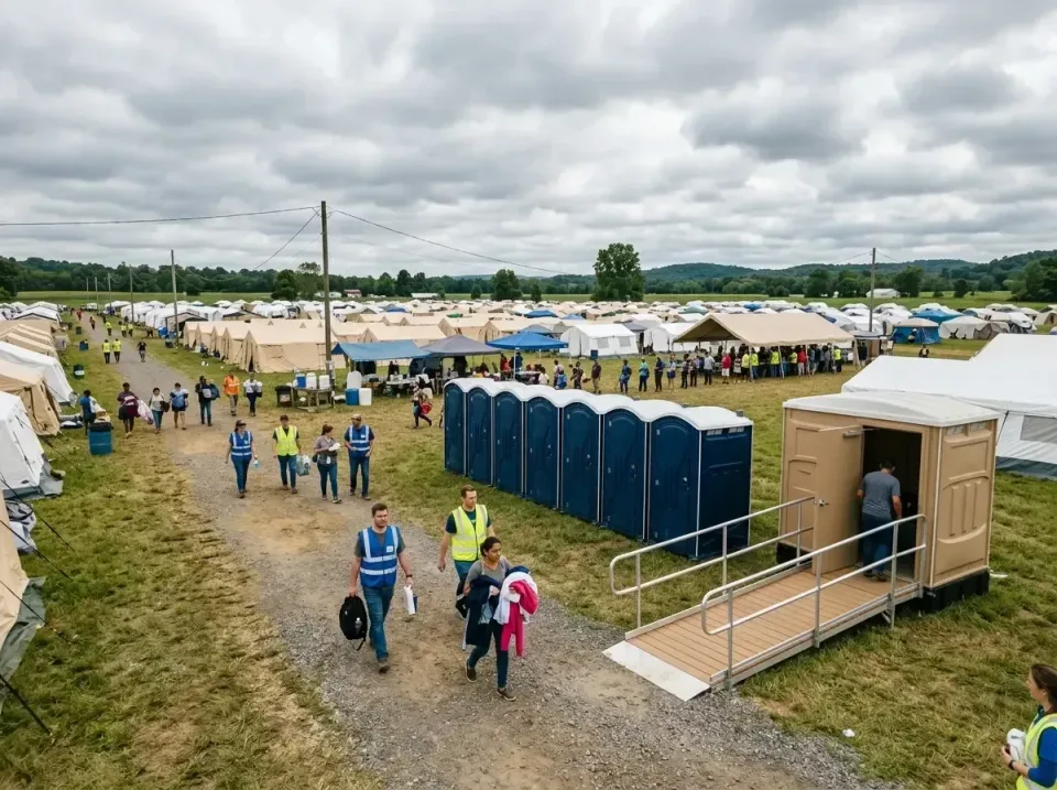 disaster-relief-camp-restrooms-010 — frequently asked questions, Dumpster & Portable Bathrooms Rental in Silvis, IL